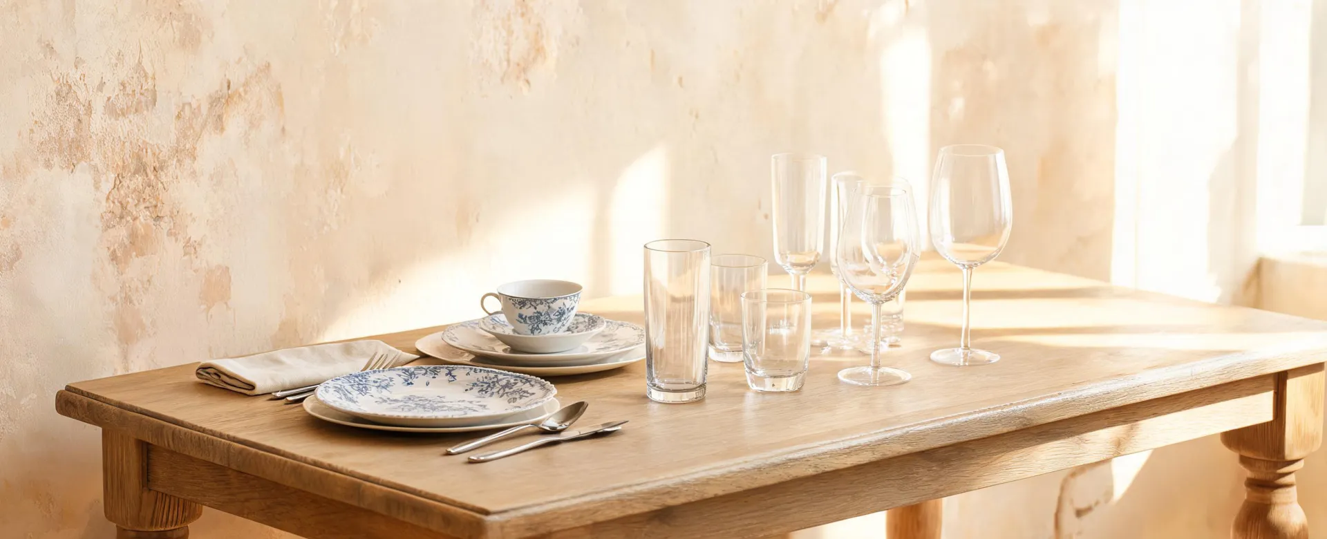 Libbey tableware heritage display