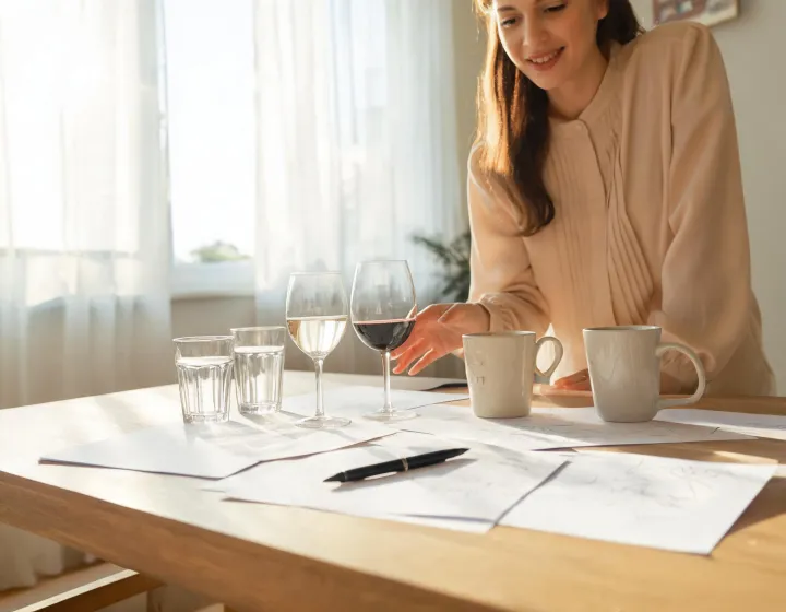 Libbey glassware planning table